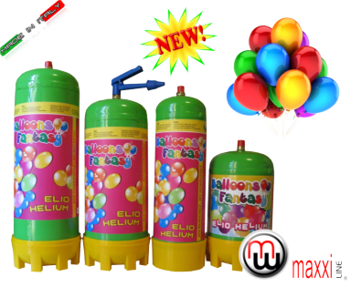 MaxxiLine disposable helium canisters